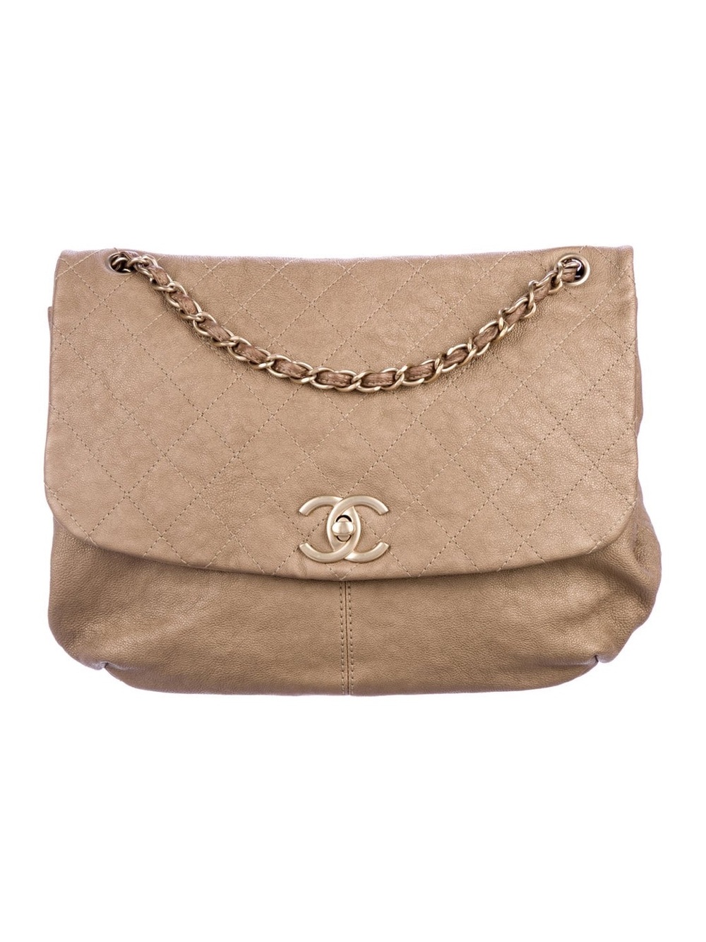 Authentic CHANEL number 17 Trianon calfskin small quilted 2way bag